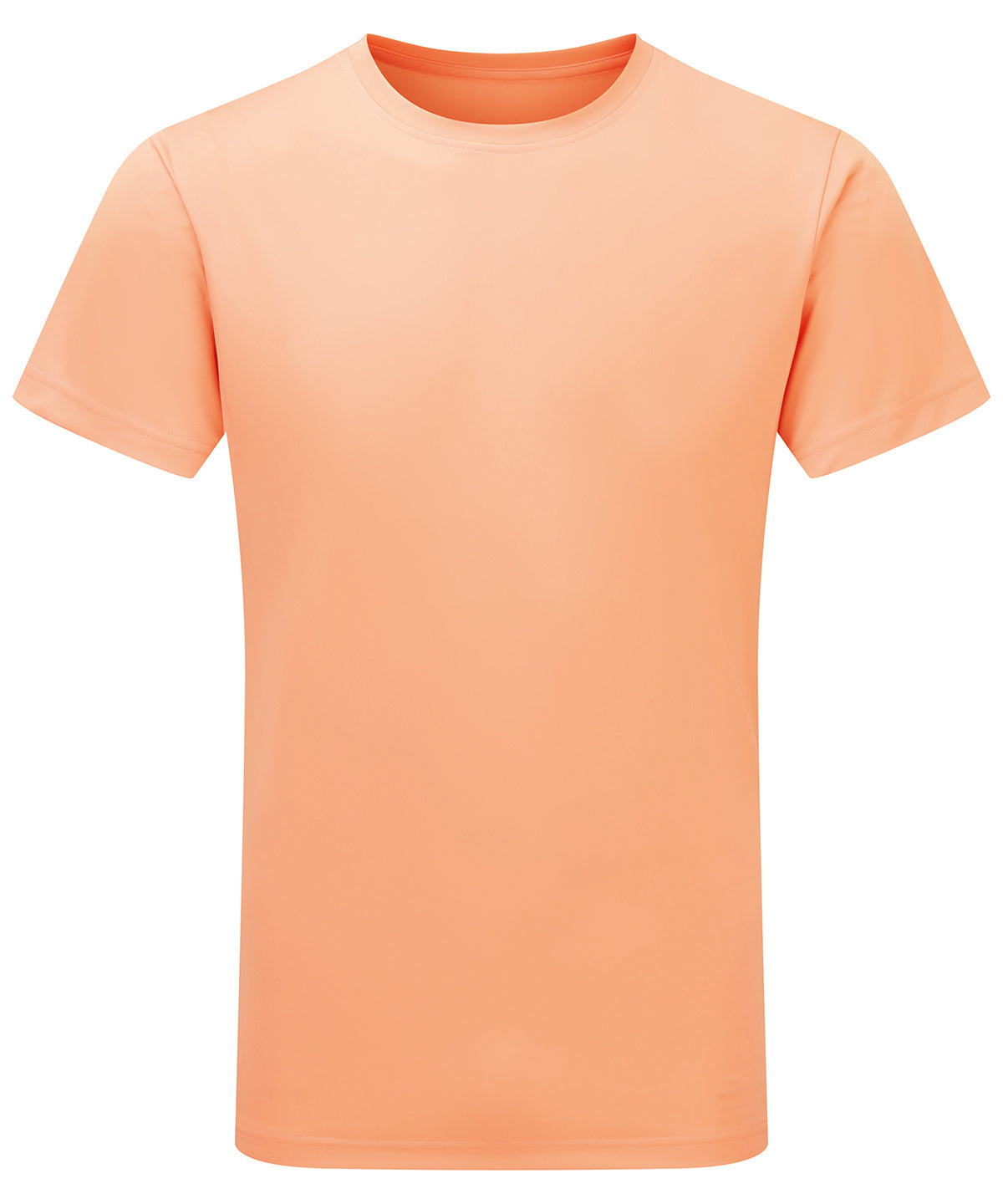 TriDri Men's performance t-shirt in Melon, front view