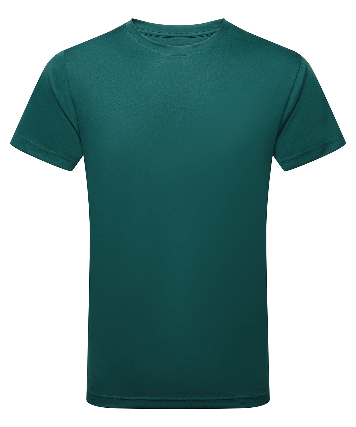 TriDri Men's performance t-shirt in Teal, front view