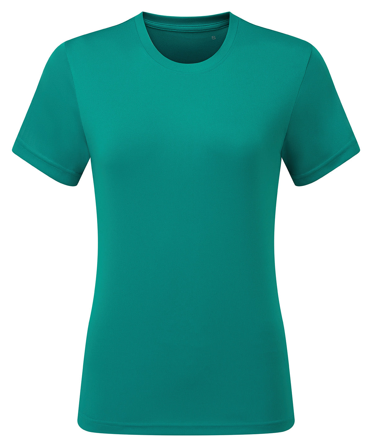TriDri Women's performance t-shirt in Jade, front view