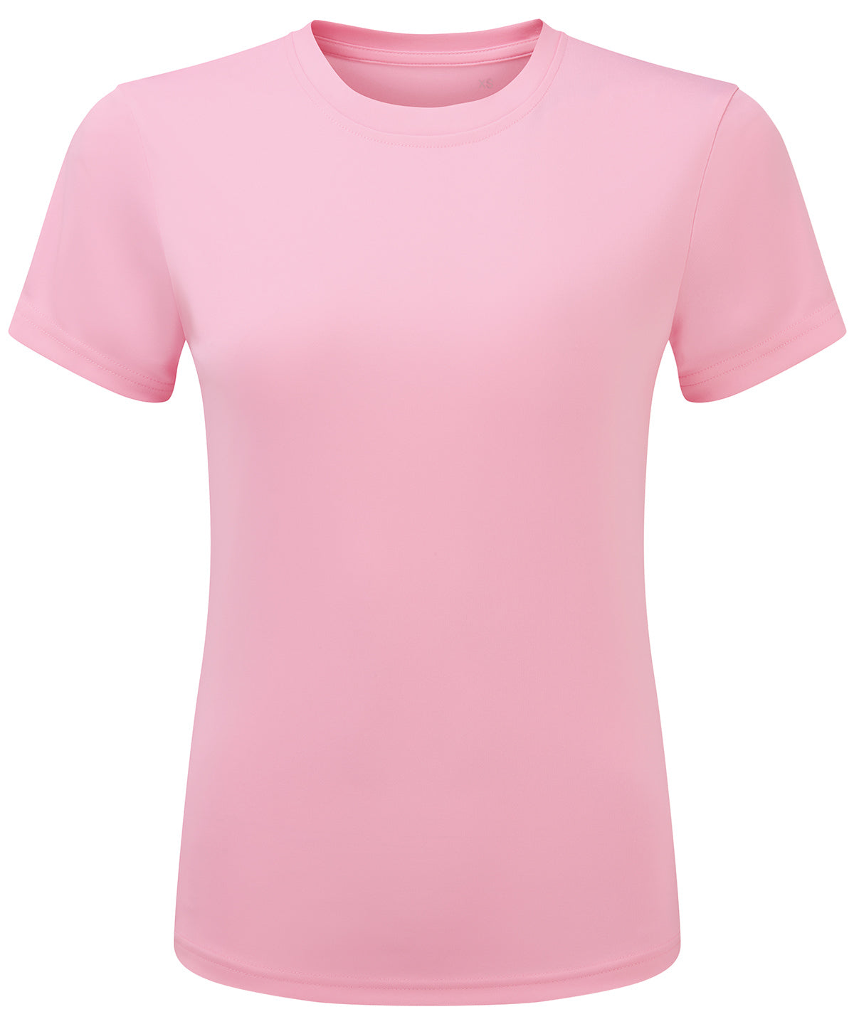 TriDri Women's performance t-shirt in Pop Pink, front view