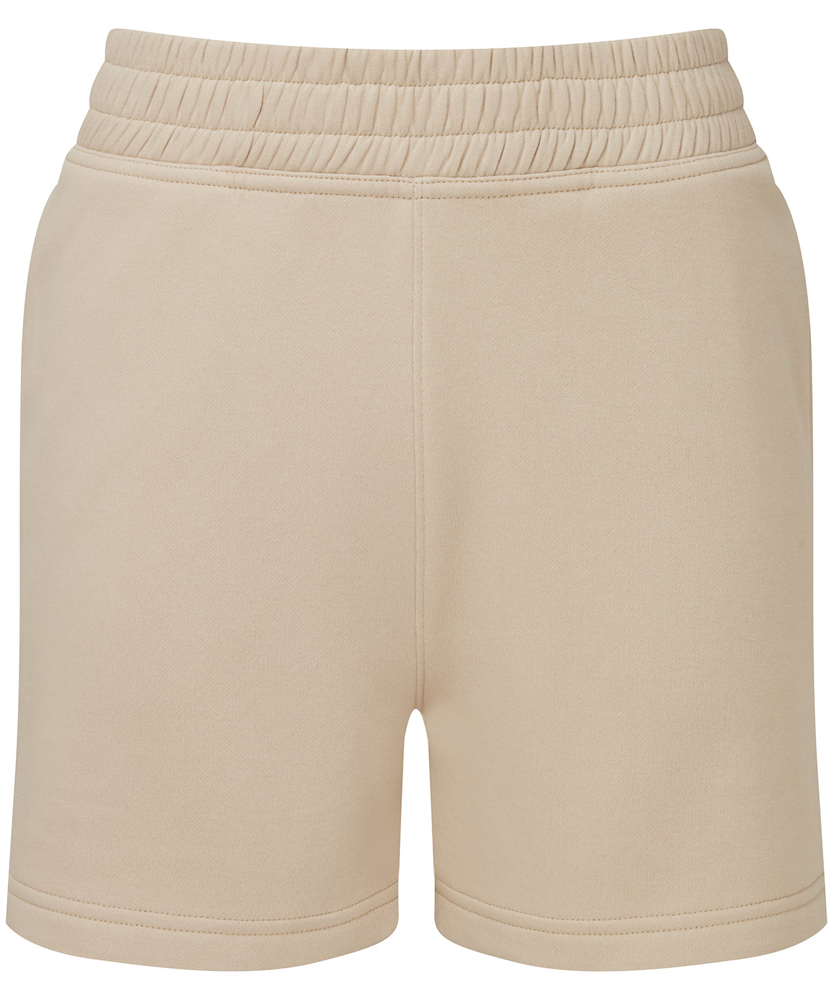TriDri Women's jogger shorts in Nude, front view