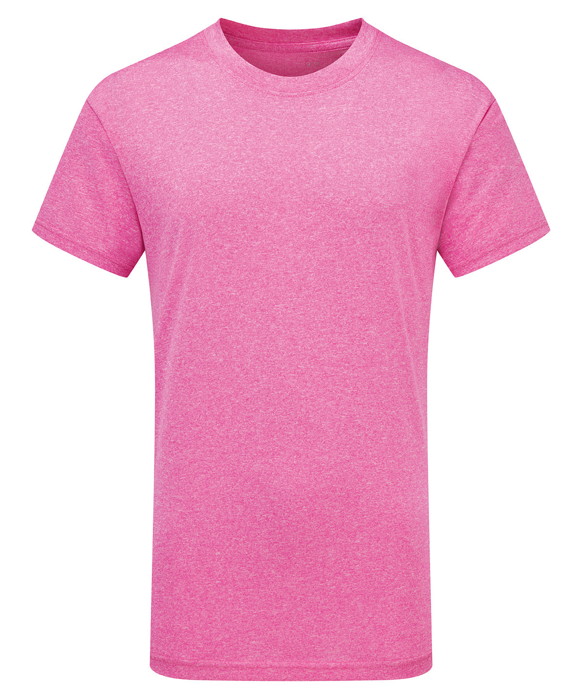TriDri Kids performance t-shirt in Pink Melange, front view