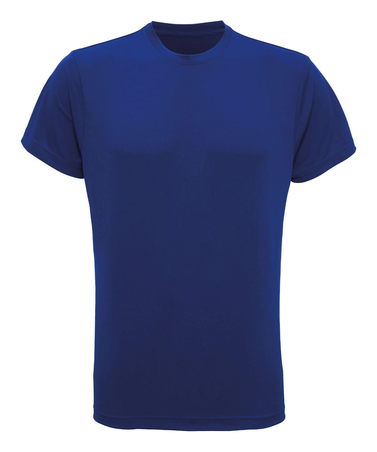 TriDri Men's recycled performance t-shirt in Royal, front view