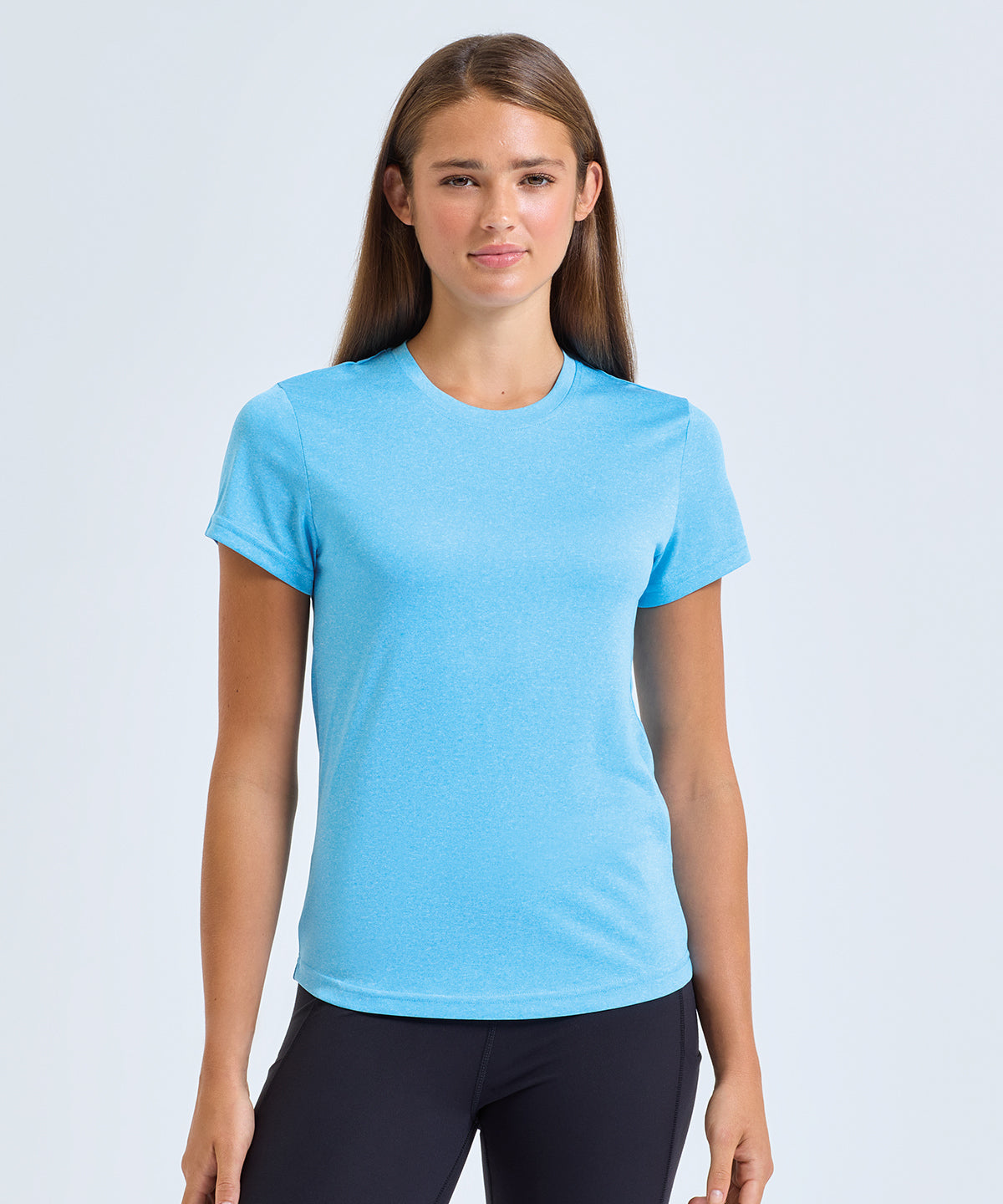 TriDri Women's recycled performance t-shirt, lifestyle photo
