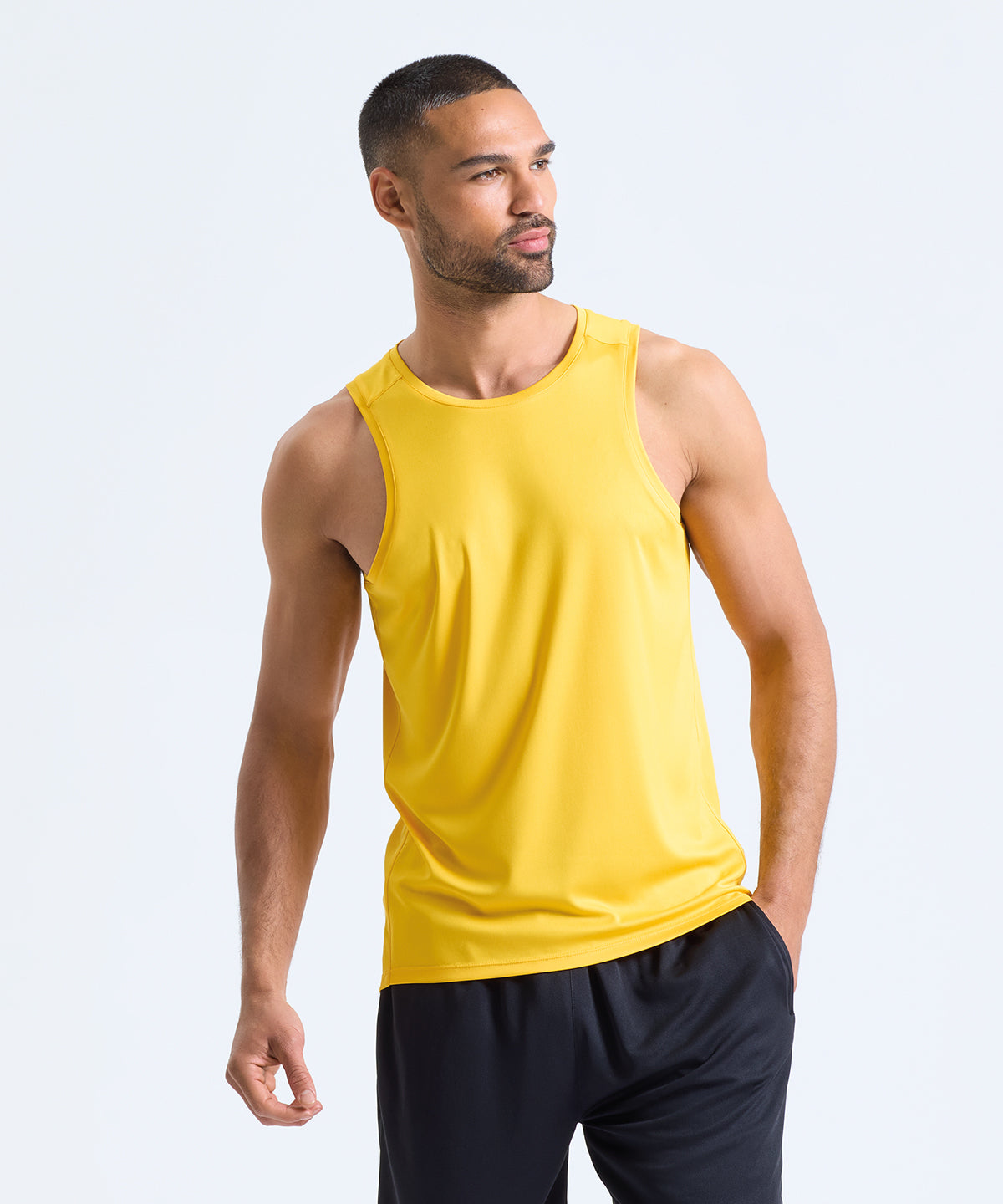TriDri Ion-charge performance vest, lifestyle photo