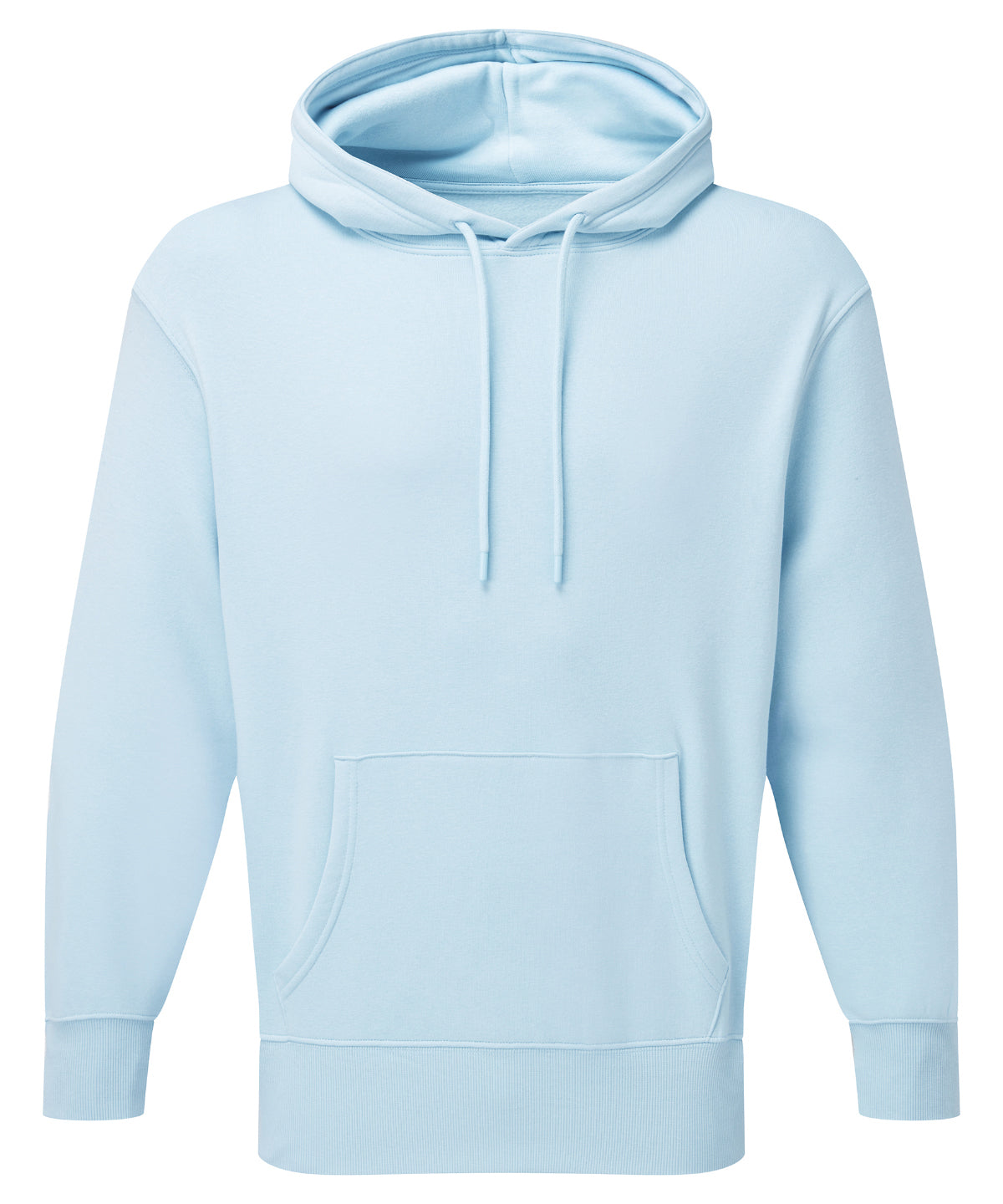 TriDri Recycled hoodie in Sky, front view