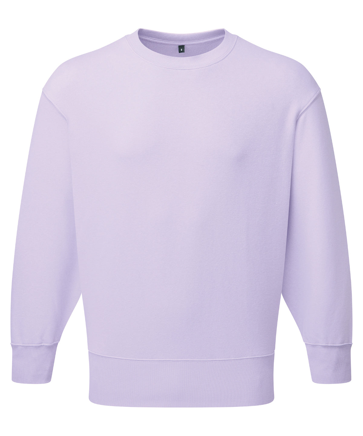 TriDri Recycled sweatshirt in Lilac, front view