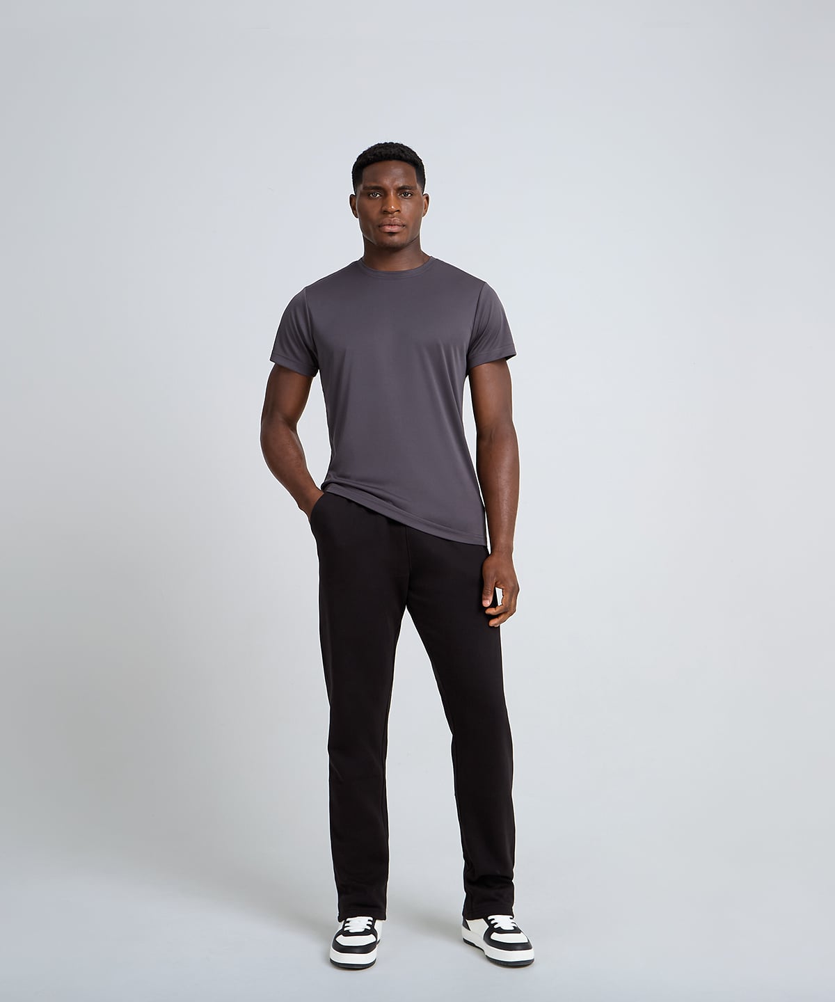 TriDri Straight leg joggers, lifestyle photo