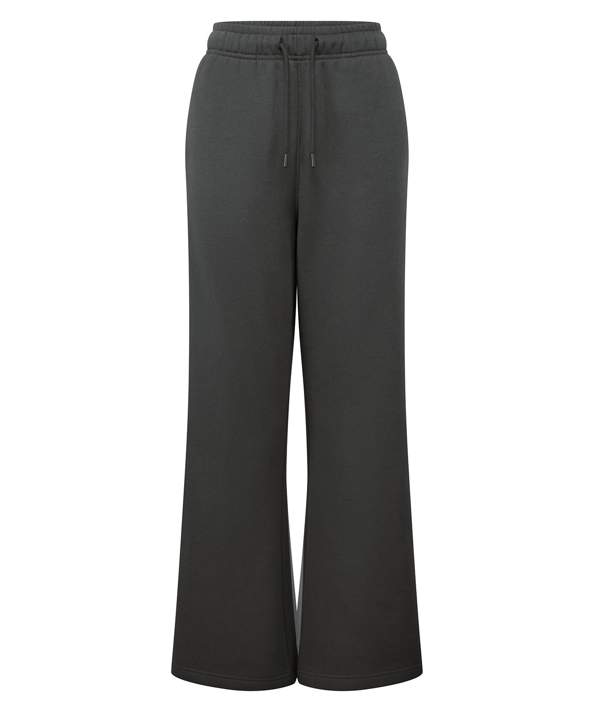 TriDri Women’s wide leg joggers in Charcoal, front view