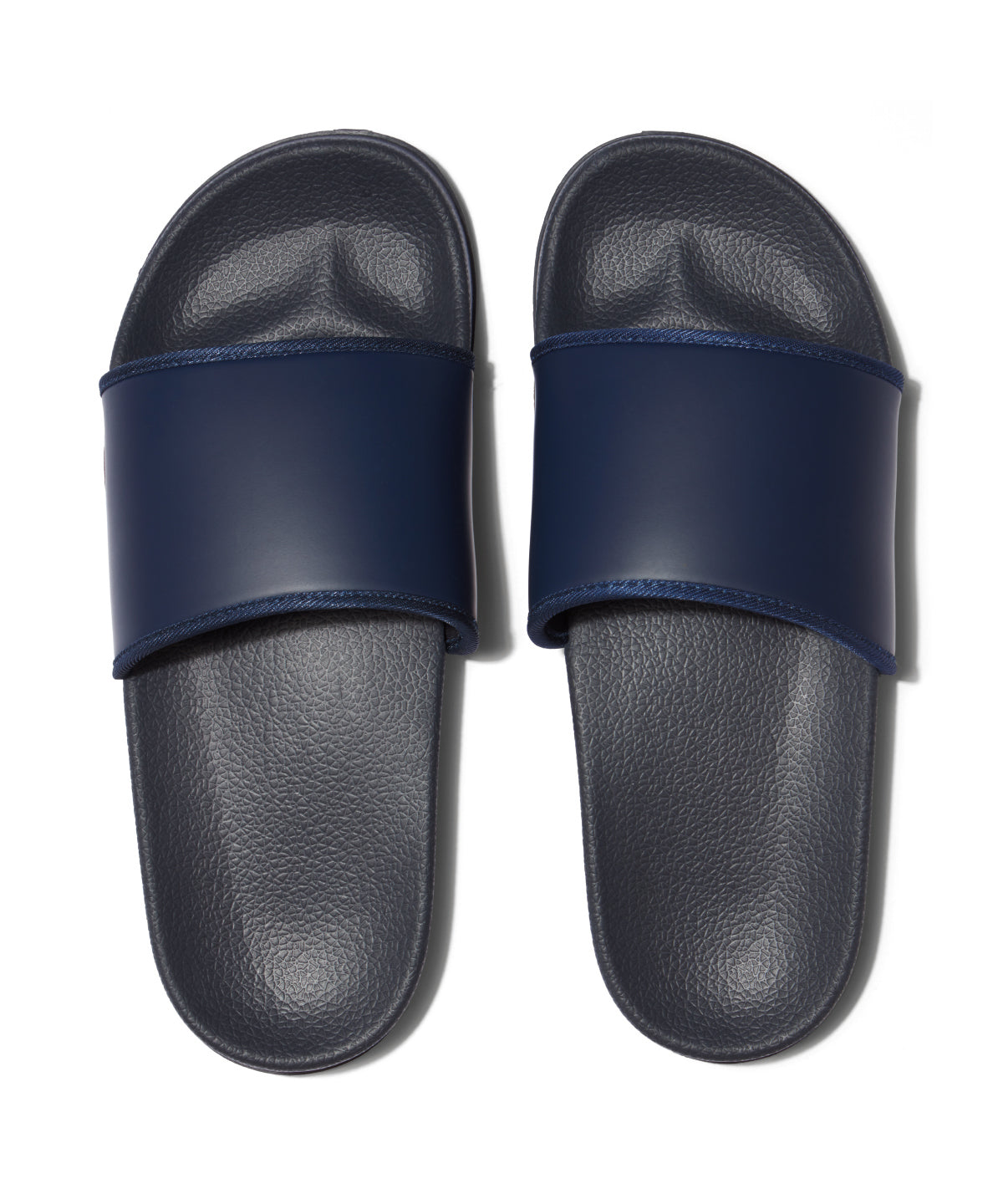 TriDri Print-ready slider in Navy/Navy, front view