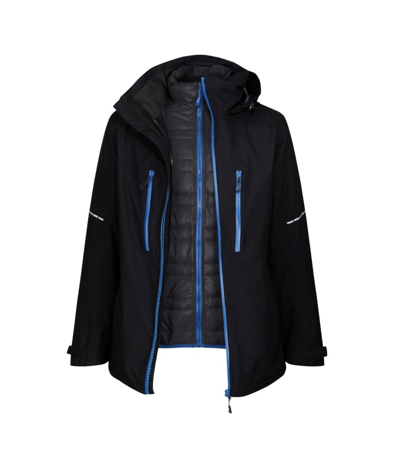 Regatta Professional - X-Pro Evader III Performance 3-in-1 Jacket with Thermal Jacket Inner - Blk/OxfrdBlu