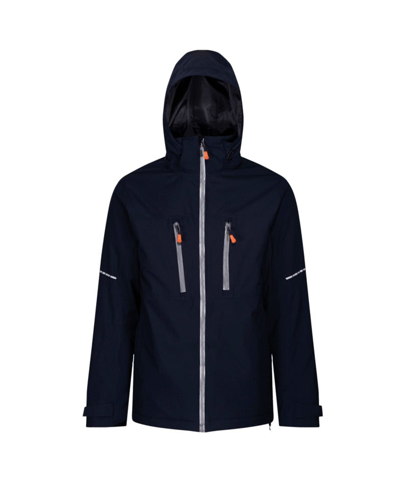Regatta Professional - Men's X-Pro Marauder III Waterproof Insulated Jacket - Navy/Grey