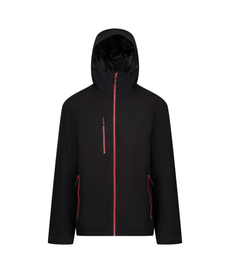 Regatta Professional - Navigate Waterproof Insulated Jacket - Blk/ClssicRd