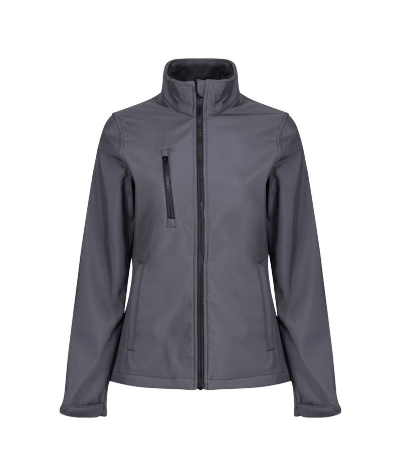 Regatta Professional - Women's Ablaze 3-Layer Printable Softshell Jacket - Seal Grey(Black)