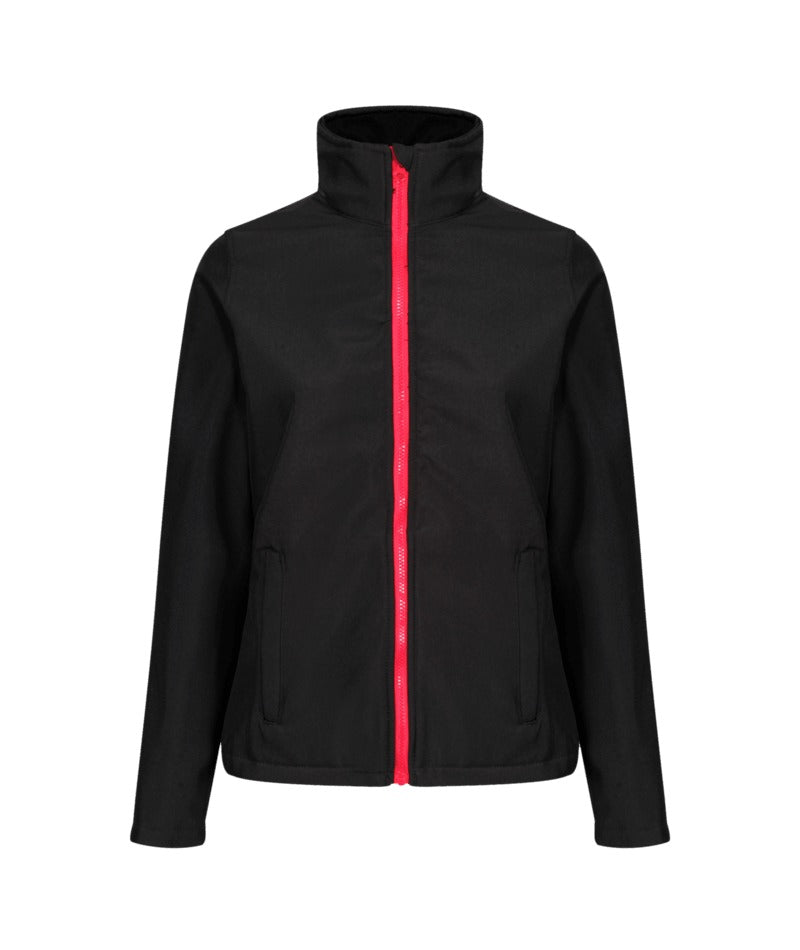 Regatta Professional - Women’s Ablaze Printable Softshell - Blk(ClasRed)