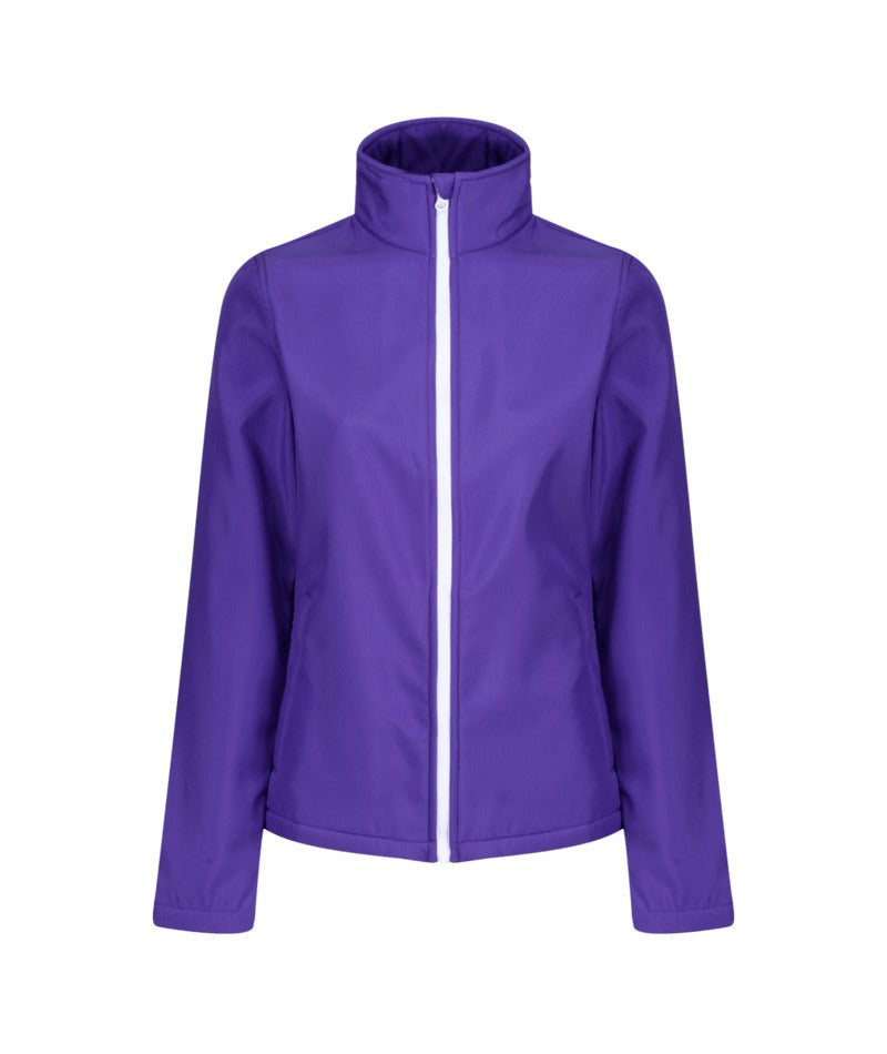 Regatta Professional - Women’s Ablaze Printable Softshell - VibPrple(Bk)