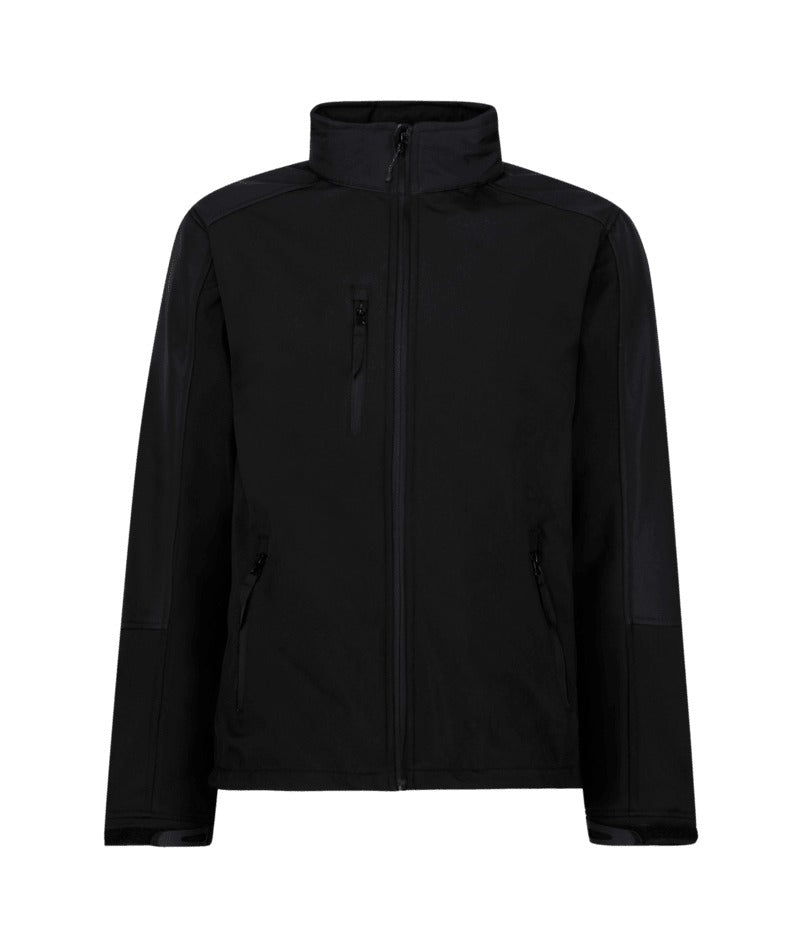 Regatta Professional - Hydroforce 3-Layer Membrane Hooded Softshell - Black/Black