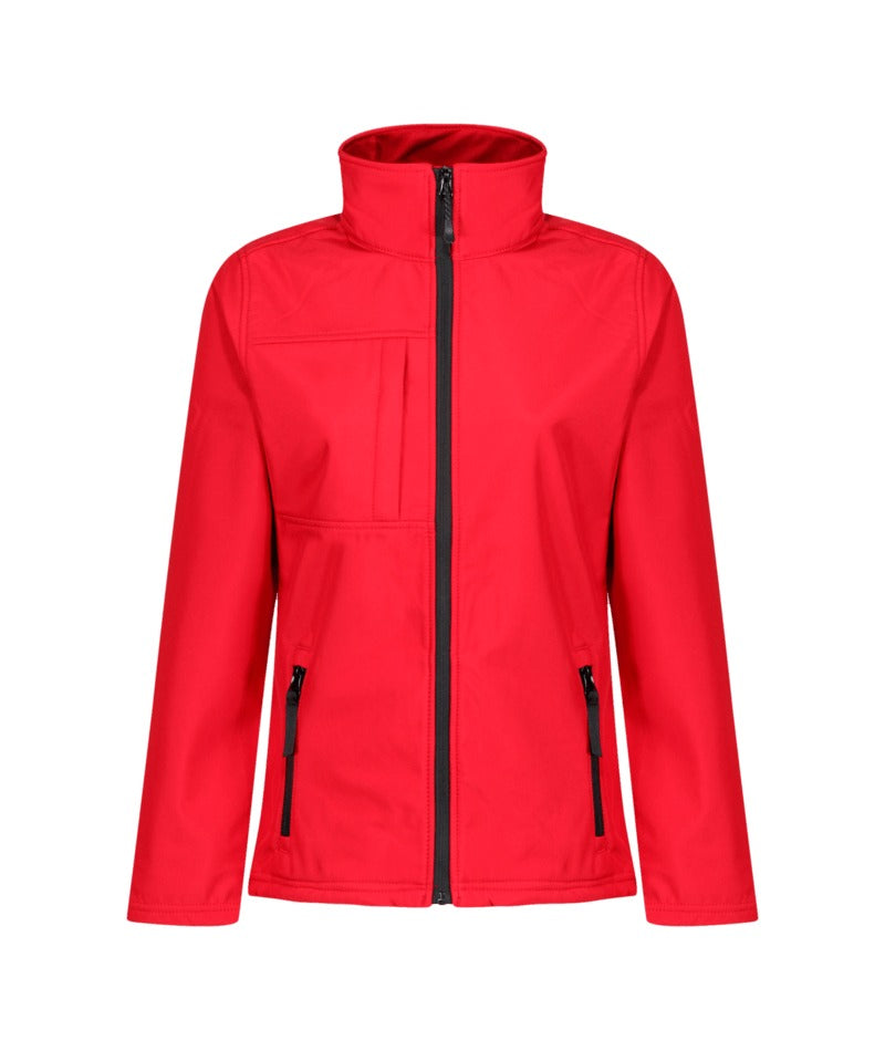 Regatta Professional - Women’s Octagon II Printable 3-Layer Membrane Softshell - ClsRed(Blk)