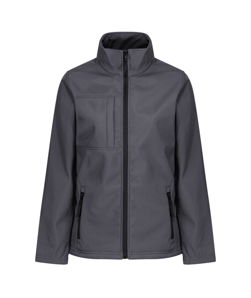 Regatta Professional - Women’s Octagon II Printable 3-Layer Membrane Softshell - Seal Grey(Black)