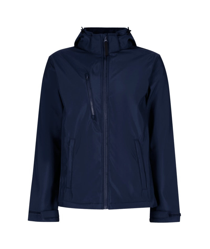 Regatta Professional - Venturer 3-Layer Hooded Printable Softshell Jacket - Navy(Navy)