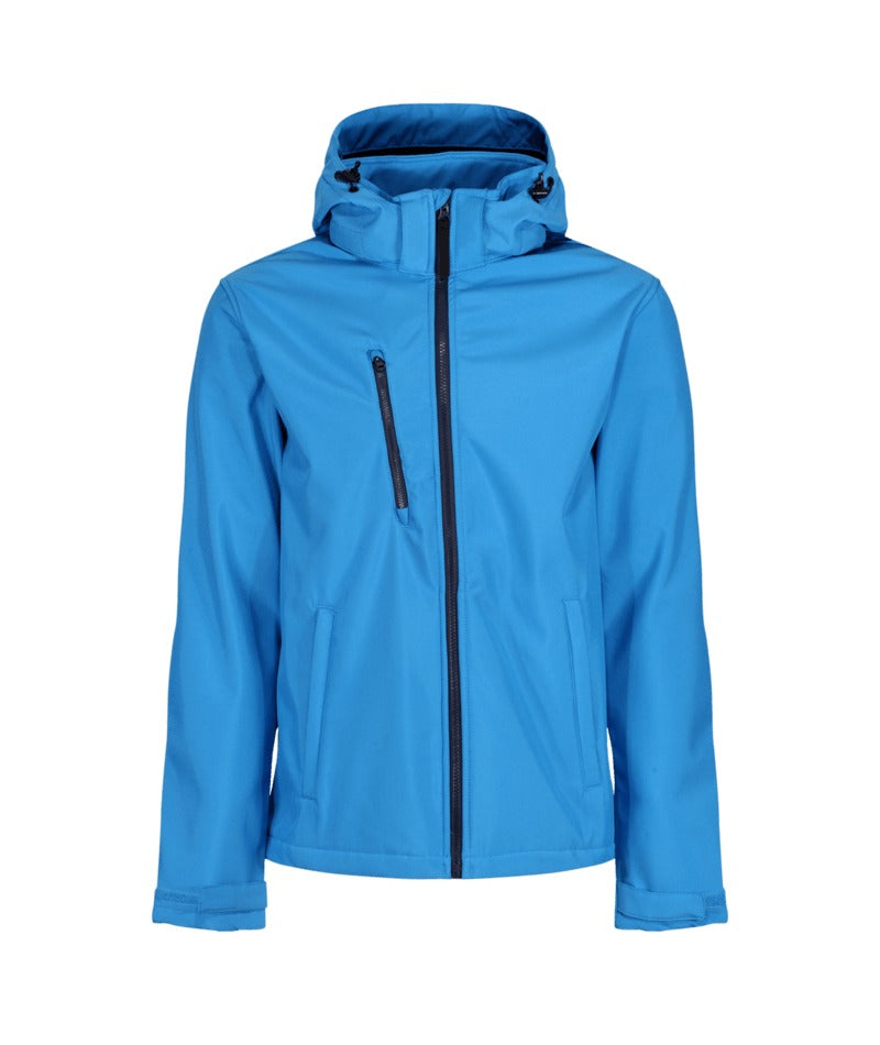 Regatta Professional - Venturer 3-Layer Hooded Printable Softshell Jacket - FrchBl(Navy)