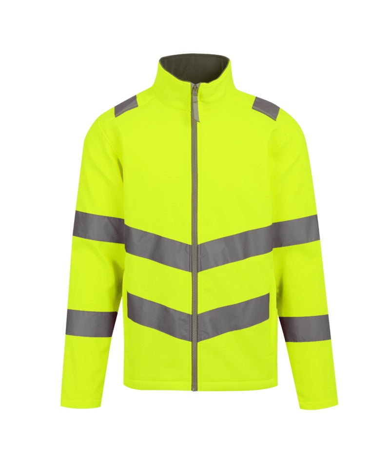 Regatta Professional - Hi-Vis Pro Contract Ablaze 2-Layer Softshell - Yellow