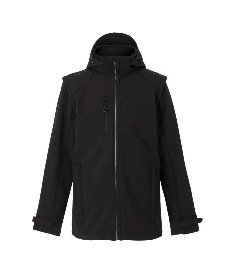 Regatta Professional - Erasmus 5-in-1 Softshell Jacket - Black(Black)