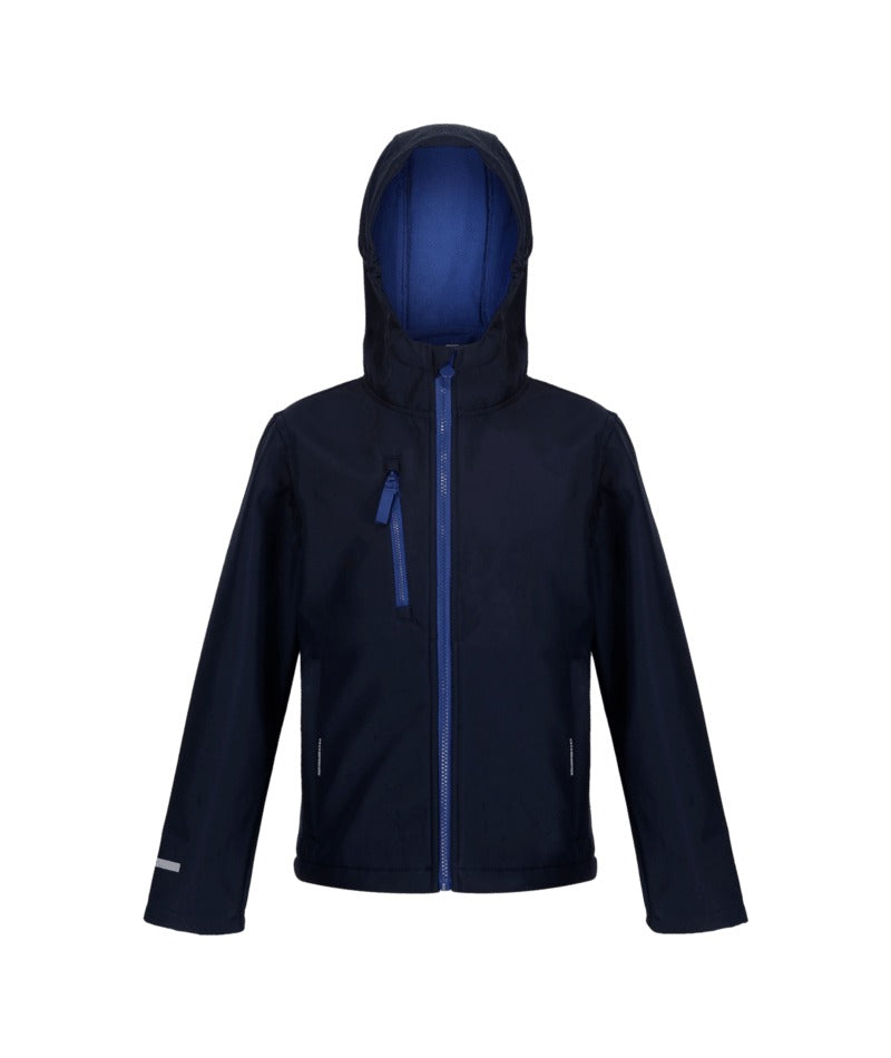 Regatta Professional - Kids' Ablaze 3-Layer Softshell Jacket - Nvy/NewRoyal