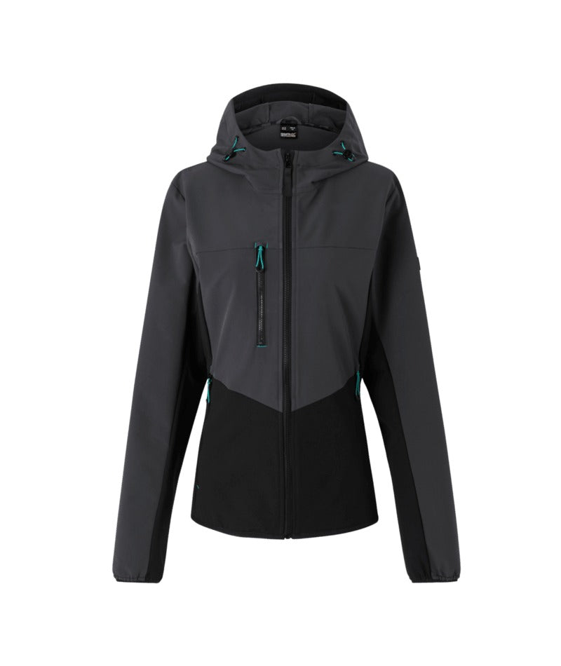 Regatta Professional - Women’s Ada Stretch Softshell - Seal Grey/Black