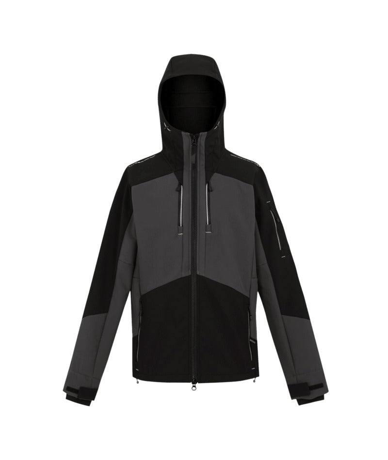 Regatta Professional - 4TEX Stretch 3-Layer Softshell Jacket - Slate grey/black