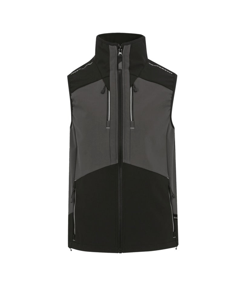 Regatta Professional - 4TEX Stretch 3-Layer Softshell Bodywarmer - Slate grey/black