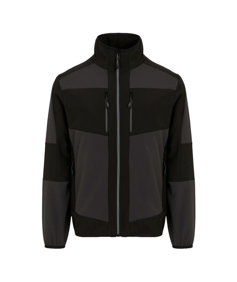 Regatta Professional - E-Volve 2-Layer Softshell Jacket - Ash/Black