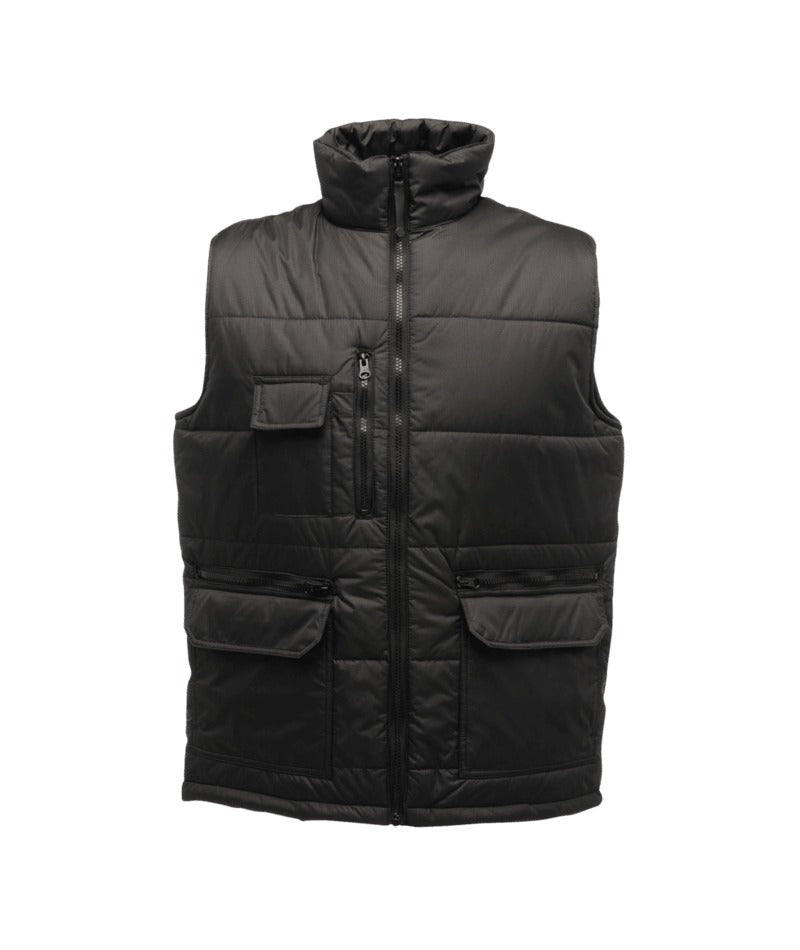 Regatta Professional - Steller Multi-Zip Ripstop Bodywarmer - Black