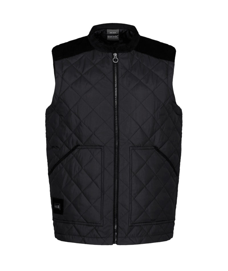 Regatta Professional - Men's Moreton Quilted Bodywarmer - Black