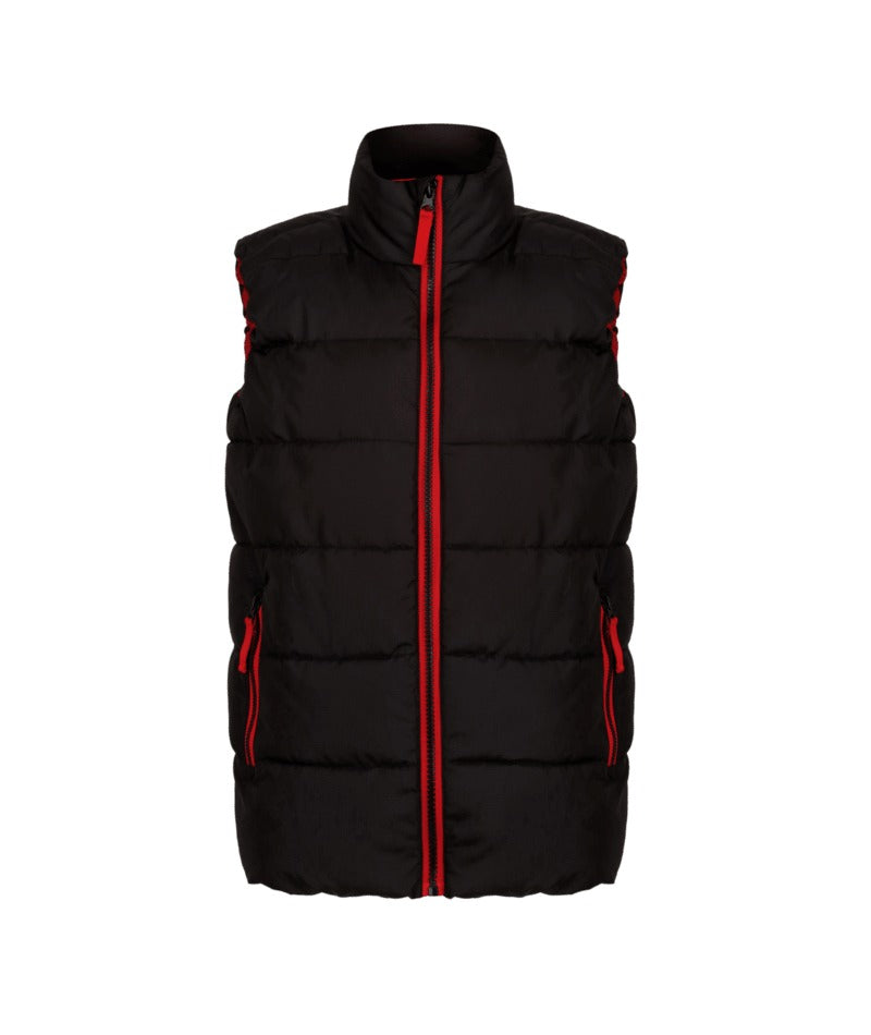 Regatta Professional - Kids' Scholar Thermal Bodywarmer - Blk/ClssicRd
