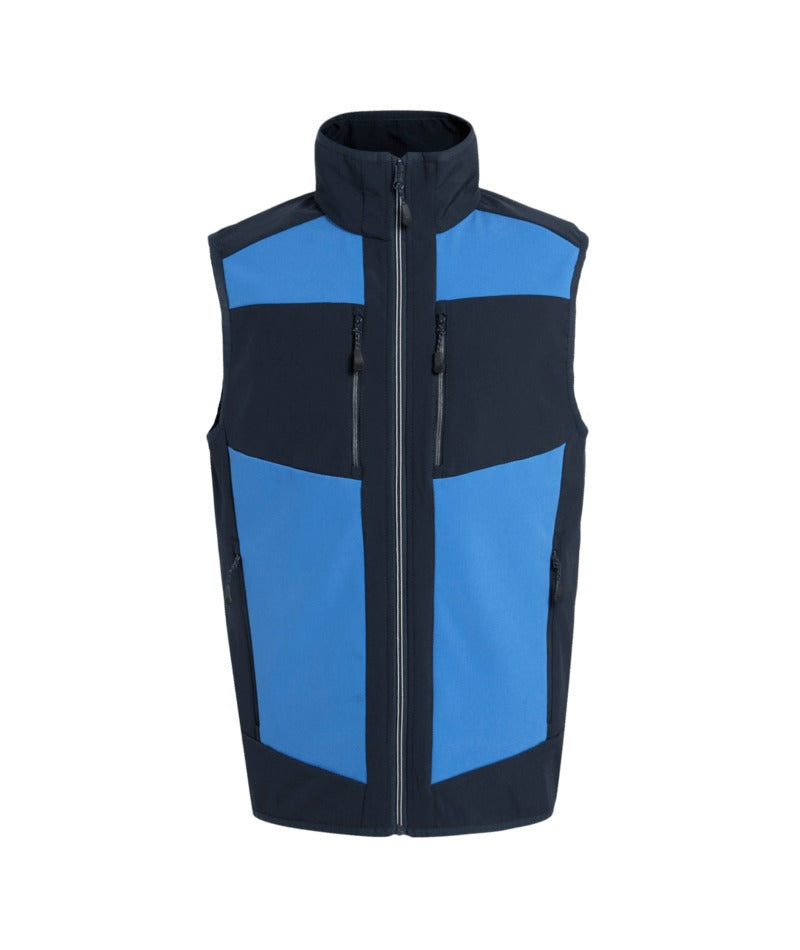 Regatta Professional - E-Volve 2-Layer Softshell Bodywarmer - Strong Blue/Navy