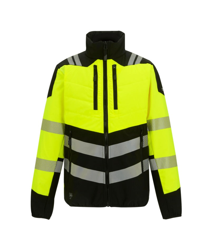 Regatta Professional - Hi-Vis X-Pro Hybrid Jacket - Class 2 - Black/Yellow