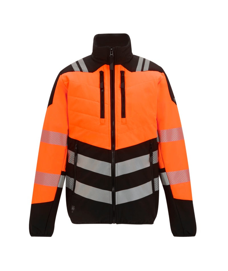 Regatta Professional - Hi-Vis X-Pro Hybrid Jacket - Class 2 - Black/Orange