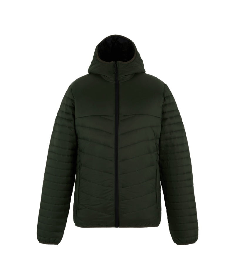 Regatta Professional - Loftlite Hooded Baffle Jacket - Dark Khaki/Black