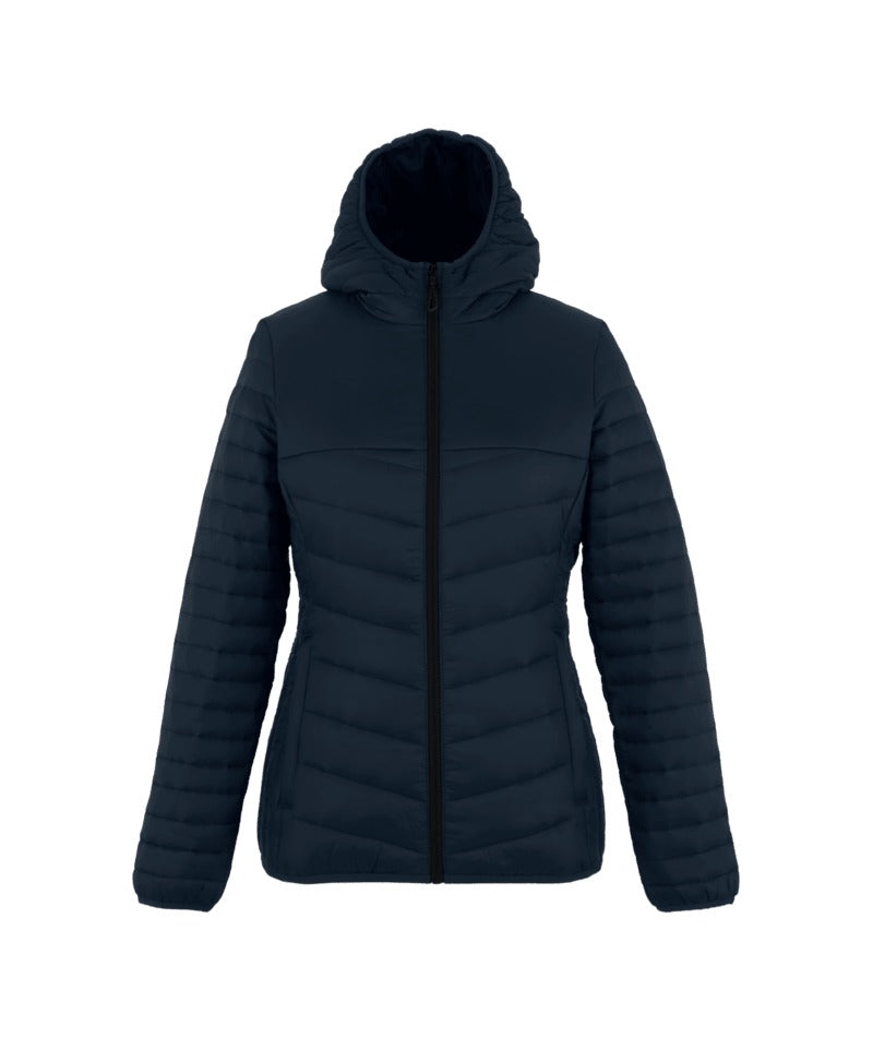Regatta Professional - Womens Loftlite Hooded Baffle Jacket - Navy/Black