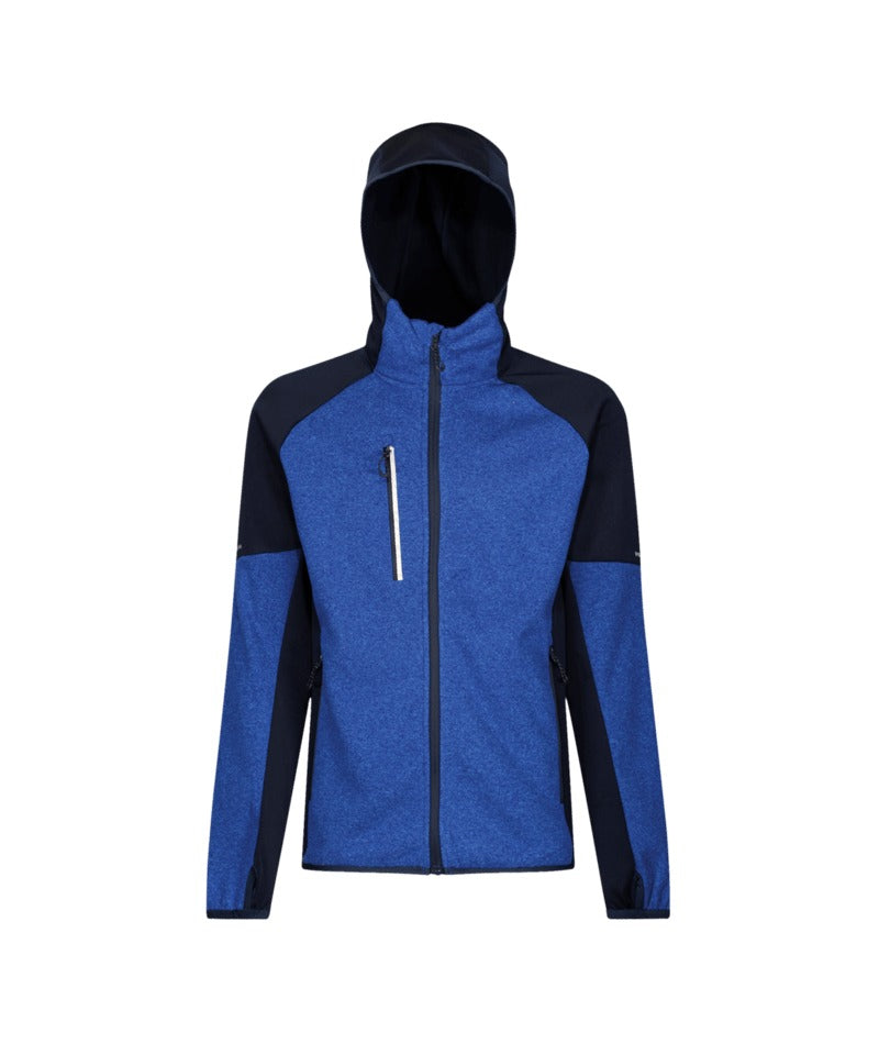 Regatta Professional - Men's X-Pro Coldspring II Hybrid Full Zip Hooded Fleece - OxBluMrl/Nvy