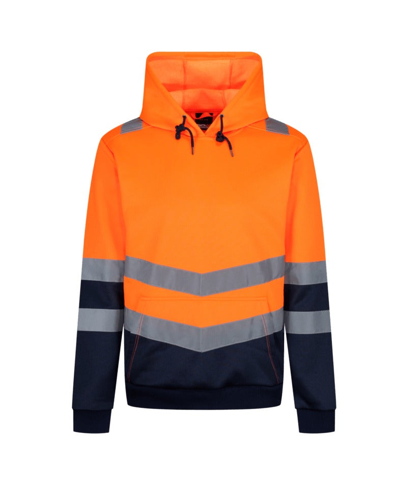 Regatta Professional - Men's Hi-Vis Overhead Hoodie - Orange