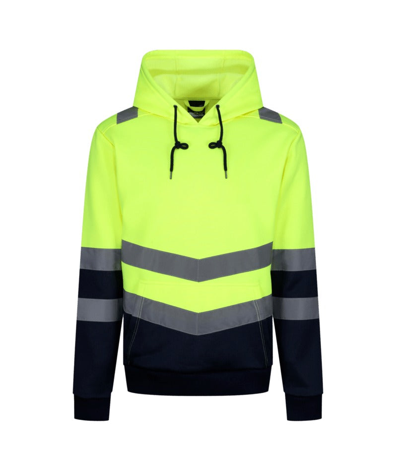 Regatta Professional - Men's Hi-Vis Overhead Hoodie - Yellow