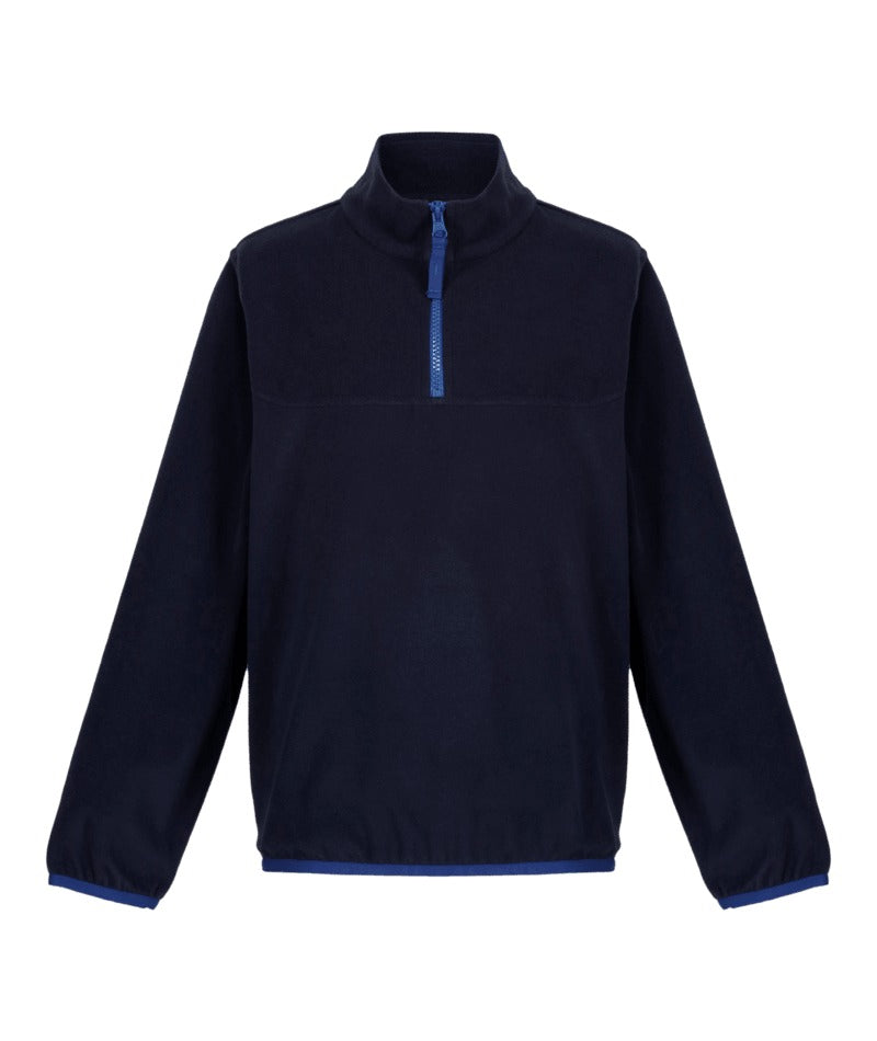 Regatta Professional - Kids' Half Zip Micro Fleece - Navy