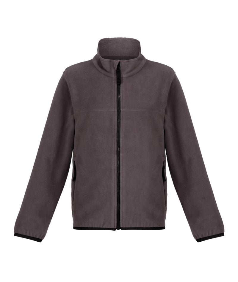 Regatta Professional - Kids' Full Zip Micro Fleece - Seal Grey