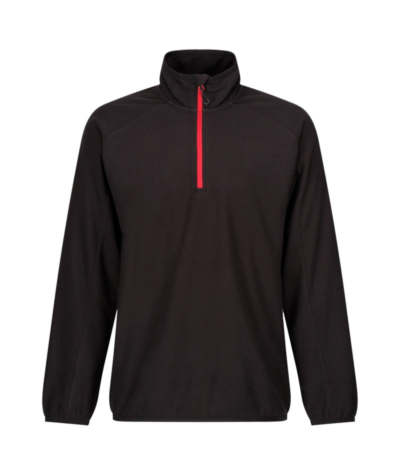 Regatta Professional - Navigate Lightweight Half Zip Fleece - Blk/ClssicRd