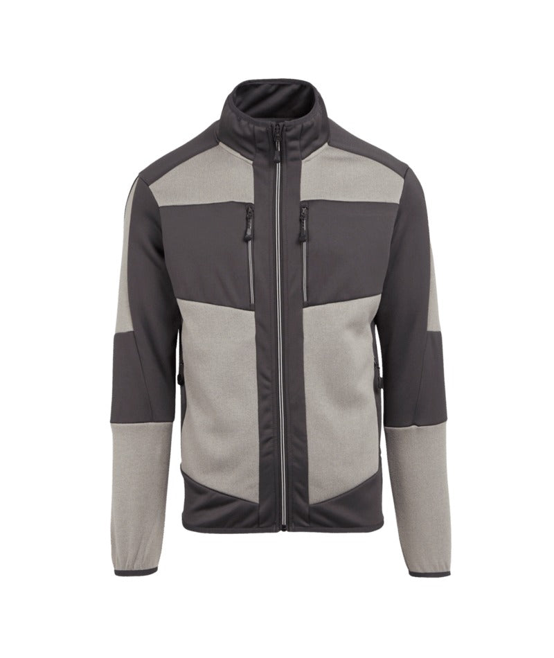 Regatta Professional - E-Volve Knit-Effect Stretch Midlayer - Mineral Grey/Ash