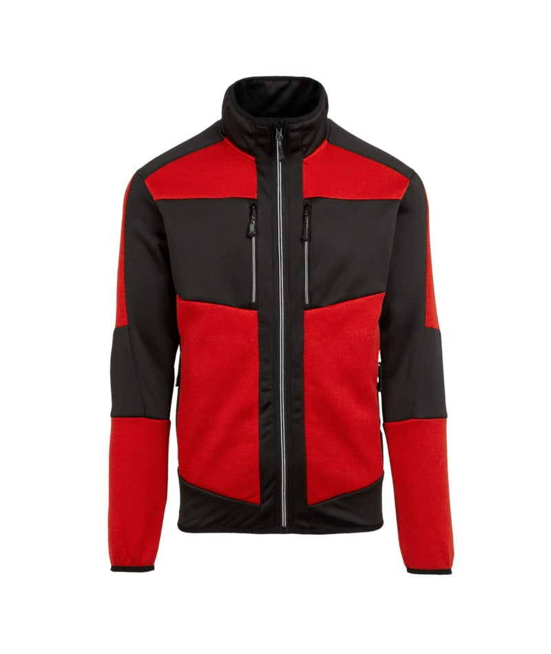 Regatta Professional - E-Volve Knit-Effect Stretch Midlayer - ClassRed/Blk