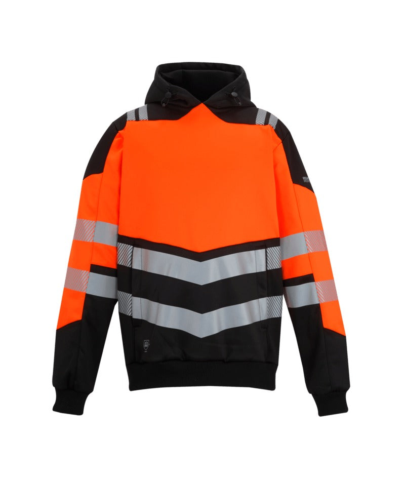Regatta Professional - Hi-Vis X-Pro Hoodie - Class 2 - Black/Orange