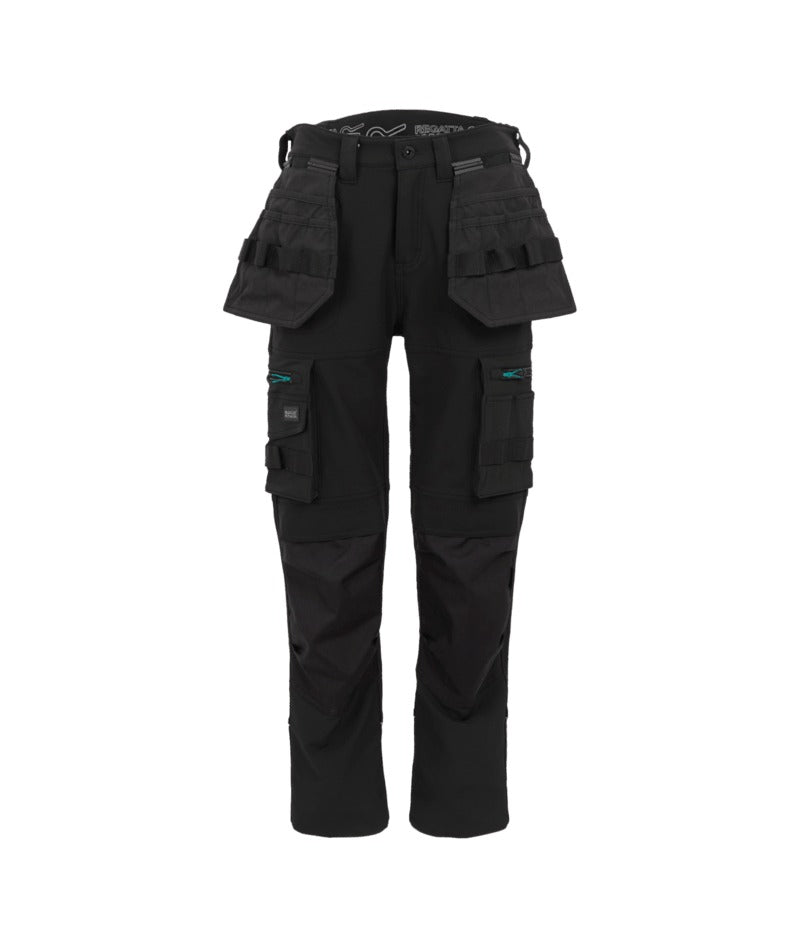 Regatta Professional - Womens Infiltrate Stretch Holster Trousers - Black